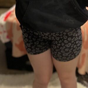 Women's Black Athletic Shorts